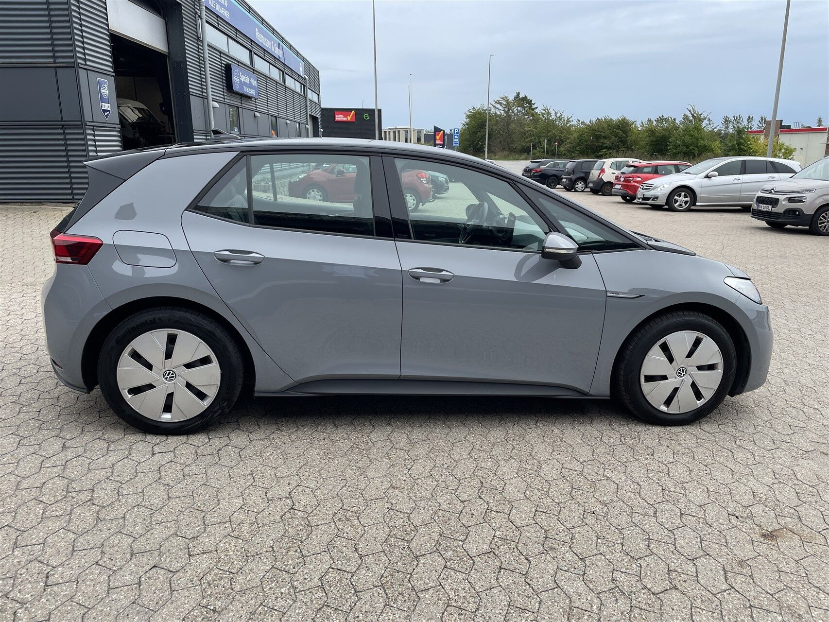 Grå VW ID.3 fra 2023