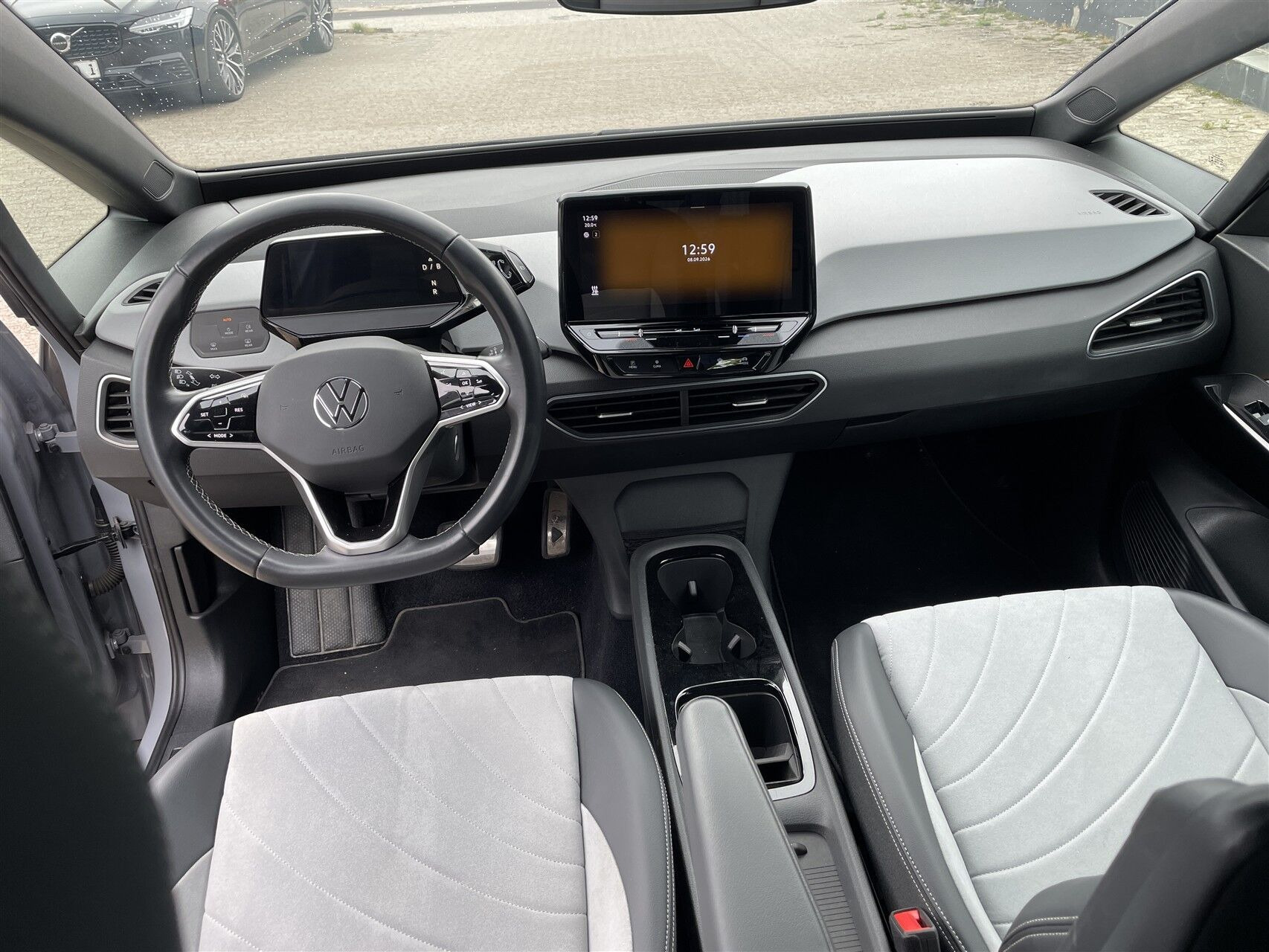 Grå VW ID.3 fra 2023