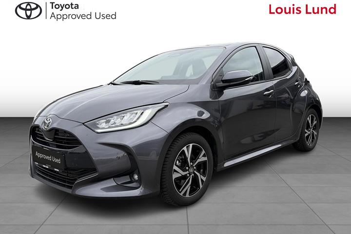 Grå Toyota Yaris fra 2025