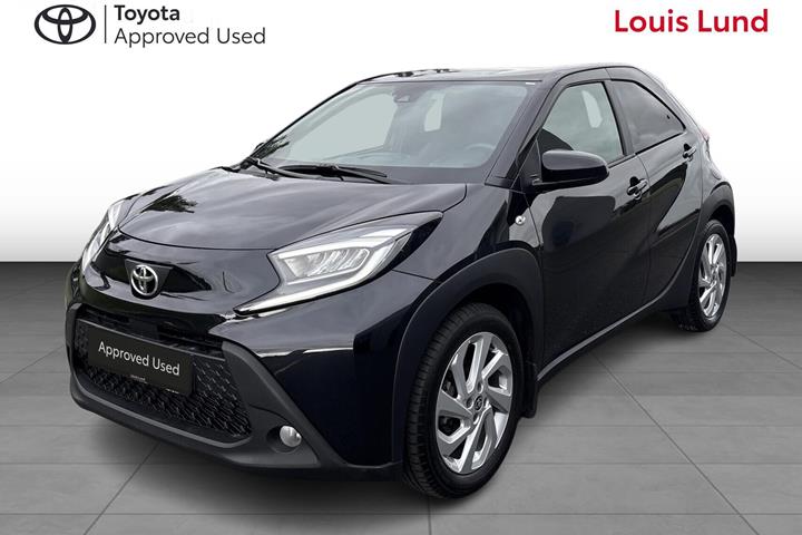 Sort Toyota Aygo X fra 2025