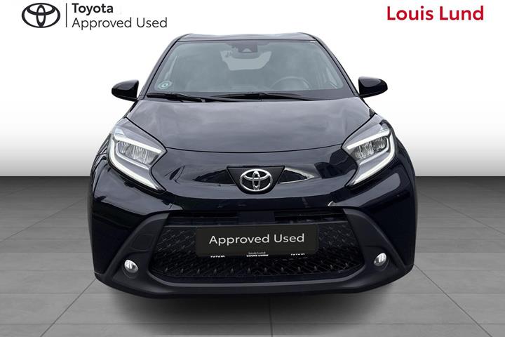 Sort Toyota Aygo X fra 2025
