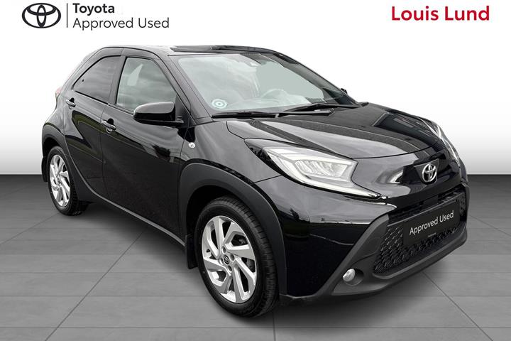Sort Toyota Aygo X fra 2025
