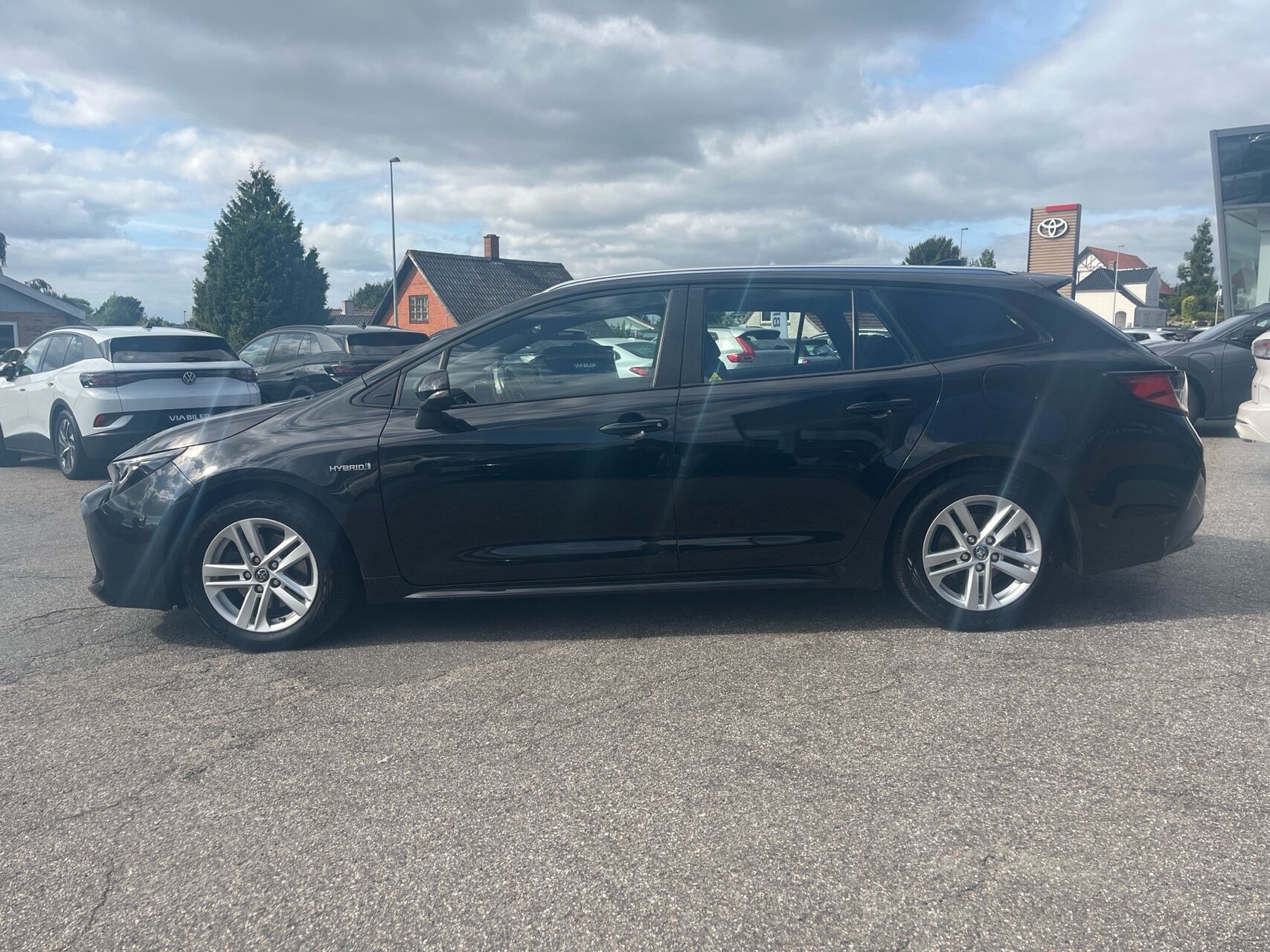 Sort Toyota Corolla fra 2020