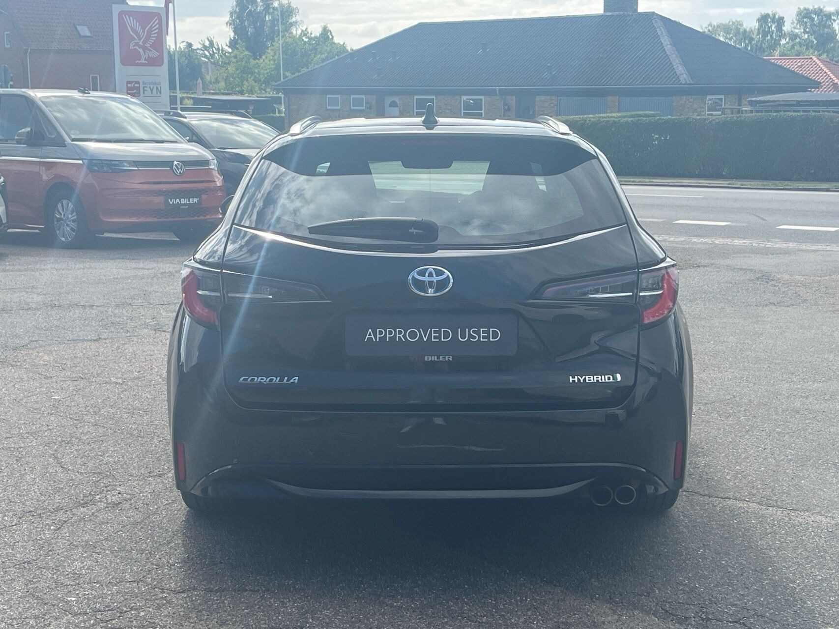 Sort Toyota Corolla fra 2020