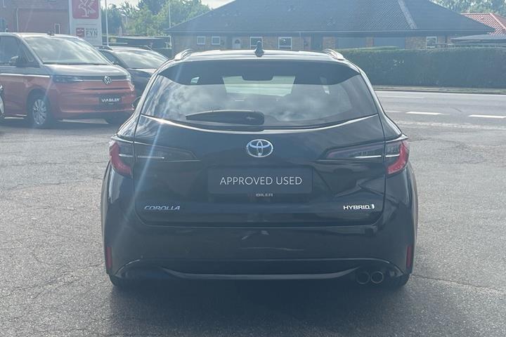 Sort Toyota Corolla fra 2020