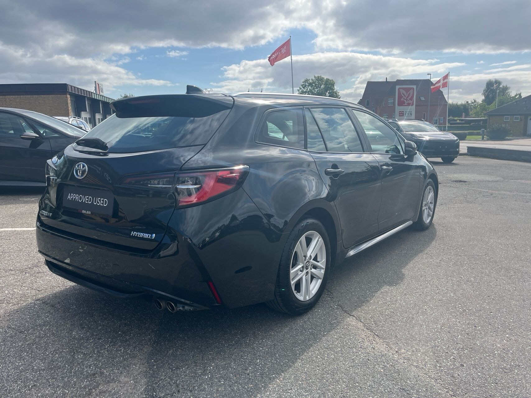 Sort Toyota Corolla fra 2020