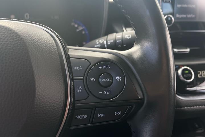 Sort Toyota Corolla fra 2020