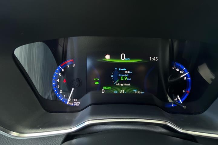 Sort Toyota Corolla fra 2020