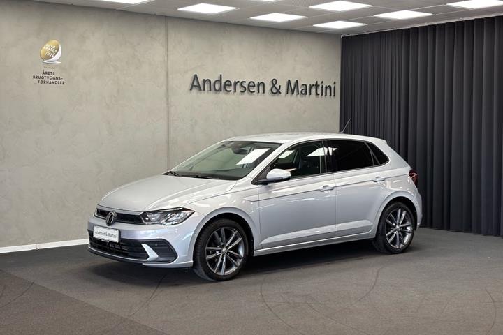Sølv VW Polo fra 2022