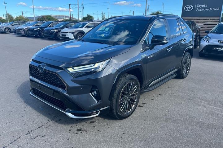 Grå Toyota RAV4 Plug-in fra 2022