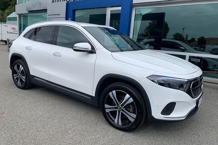Hvid Mercedes EQA350 fra 2023