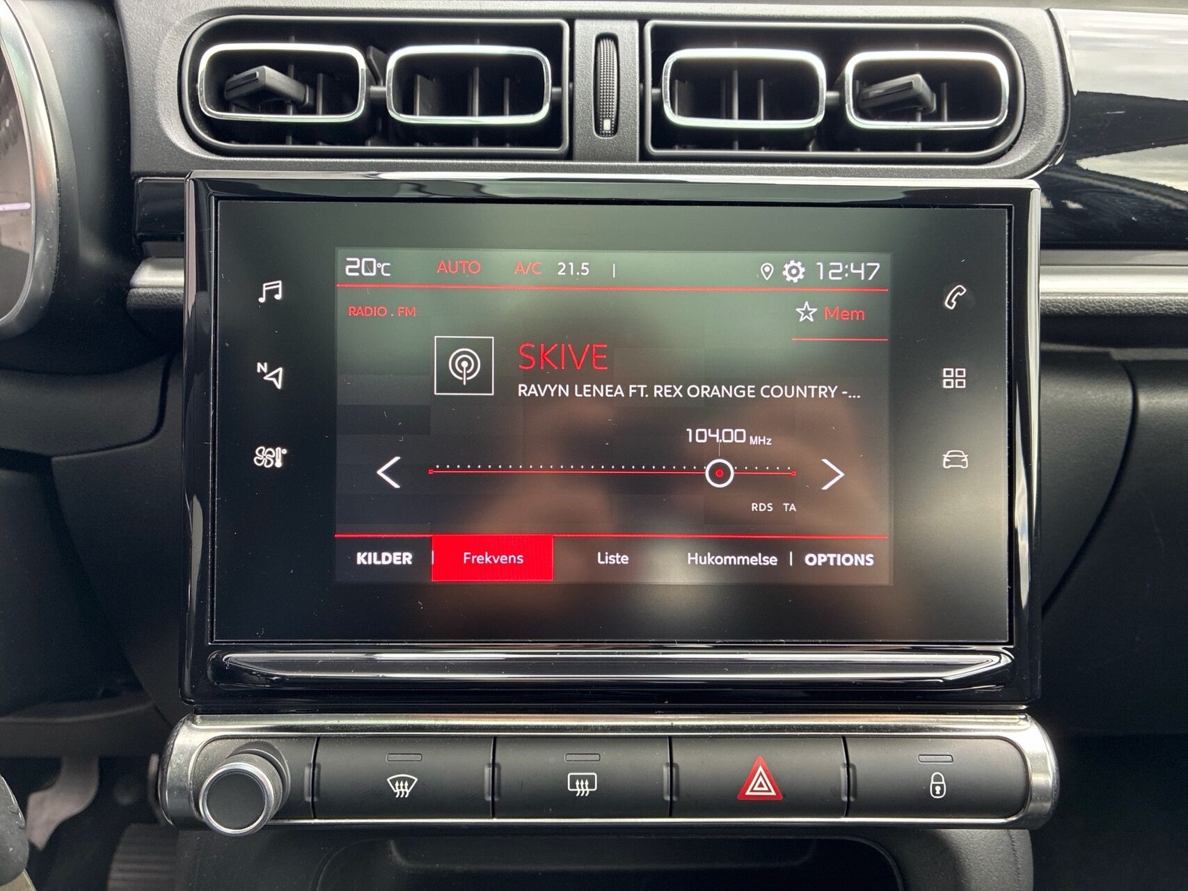 Hvid Citroën C3 fra 2019