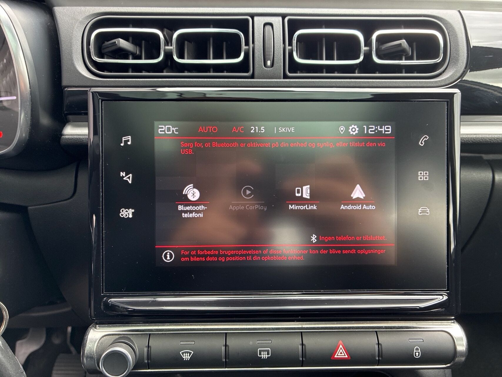 Hvid Citroën C3 fra 2019