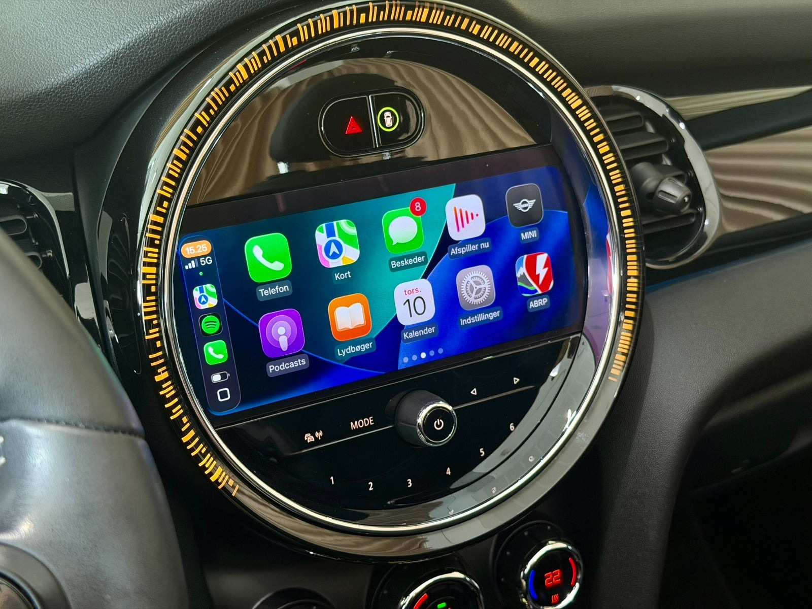 Sort Mini Cooper SE fra 2023