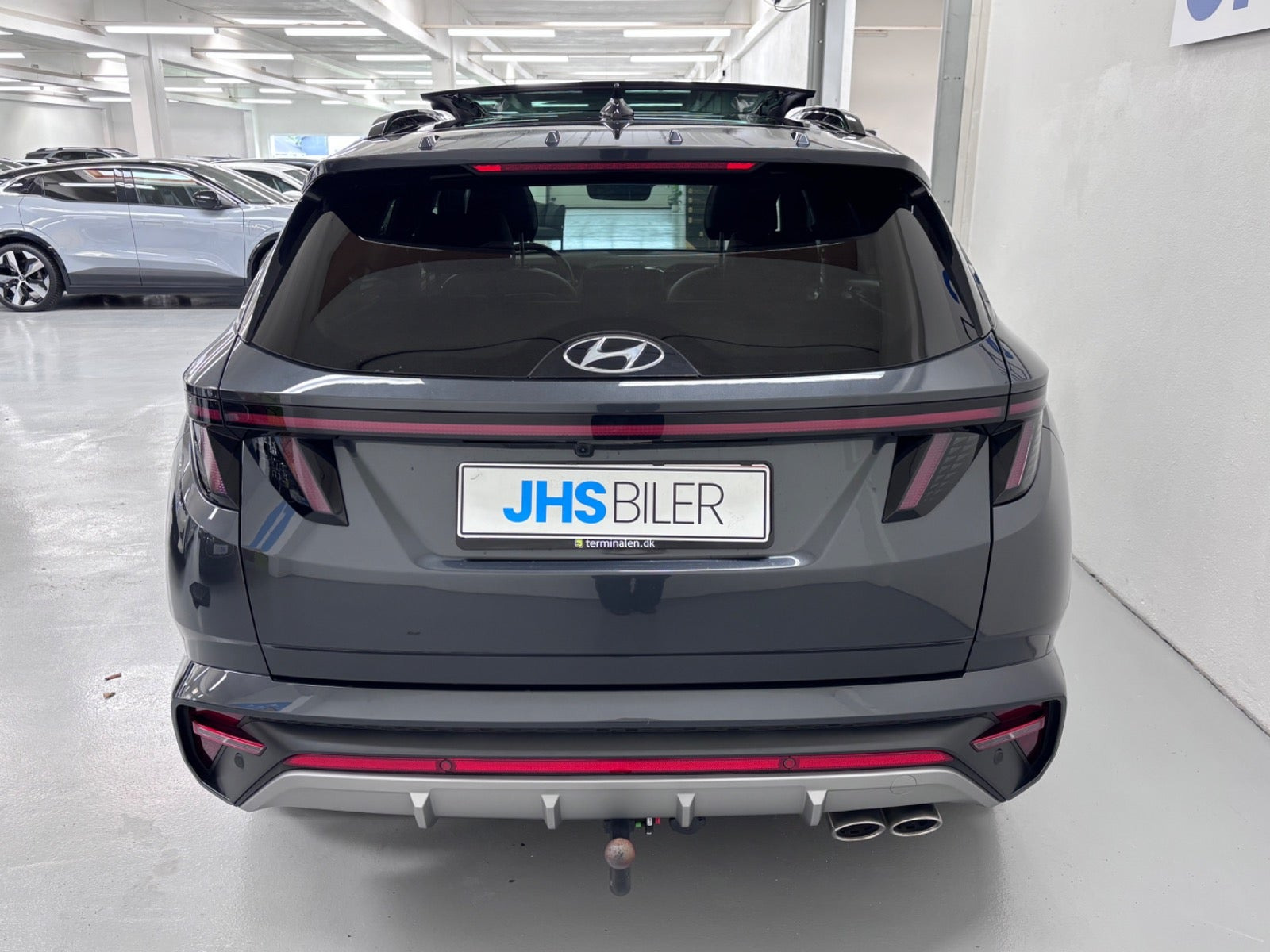 Grå Hyundai Tucson fra 2022
