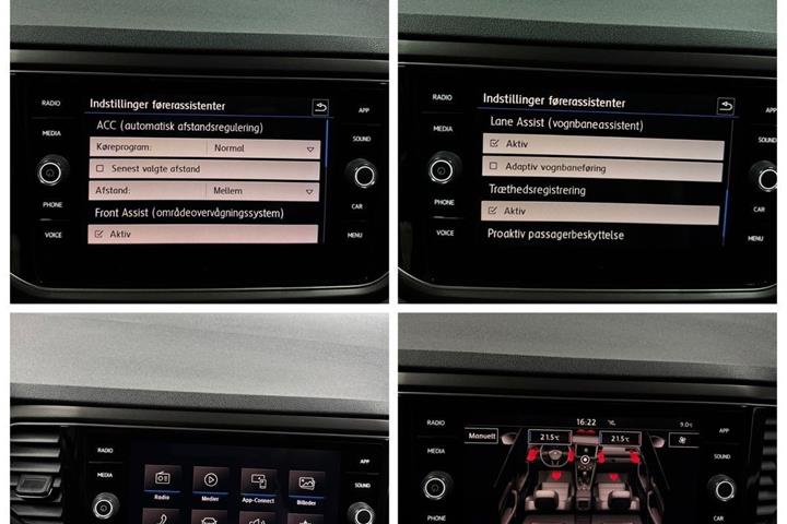 Grå VW T-Roc fra 2018