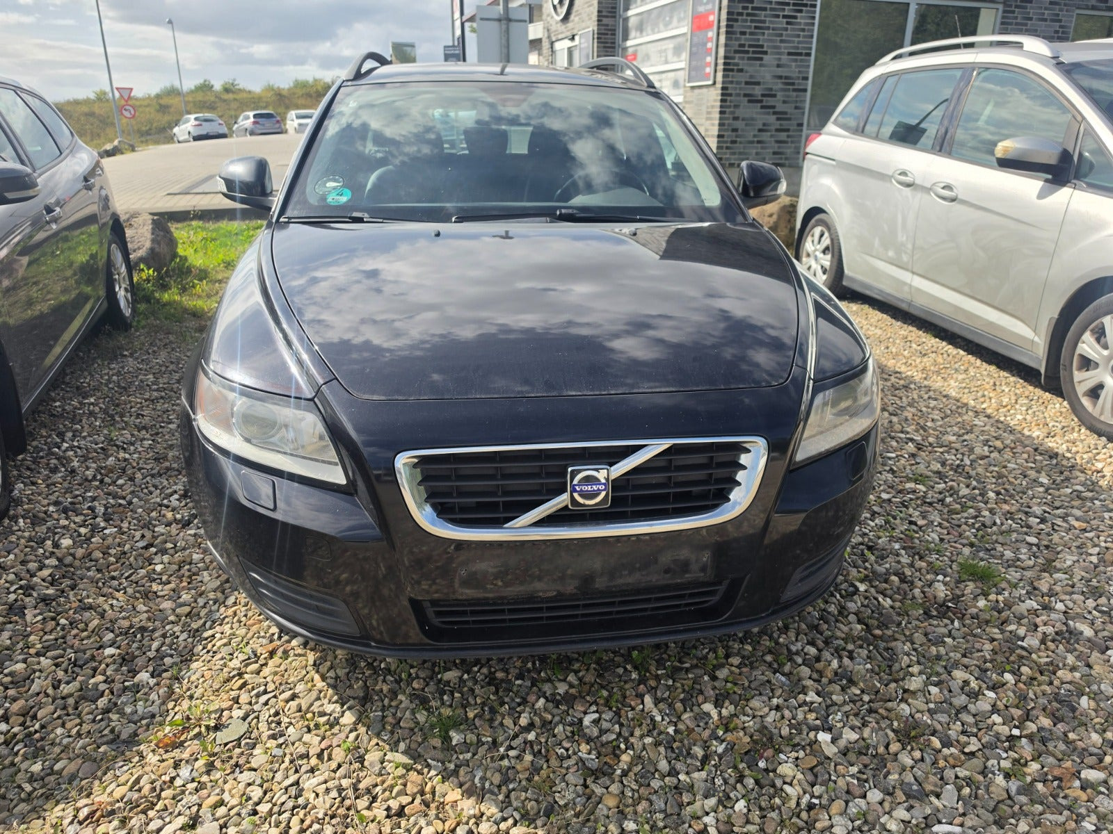 Sort Volvo V50 fra 2010