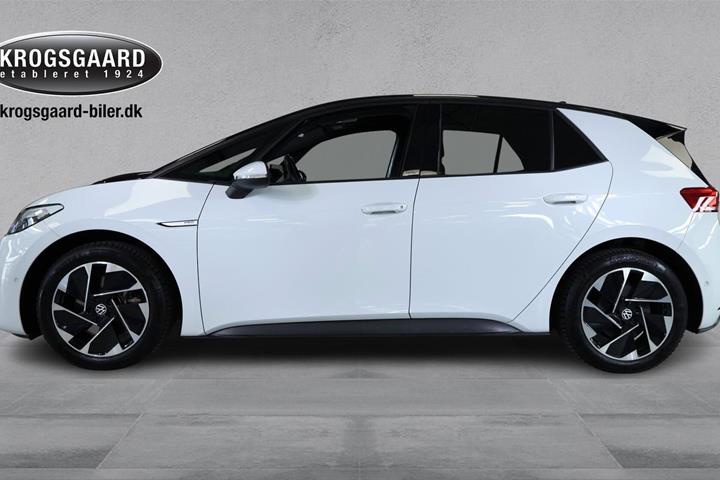 Hvid VW ID.3 fra 2023
