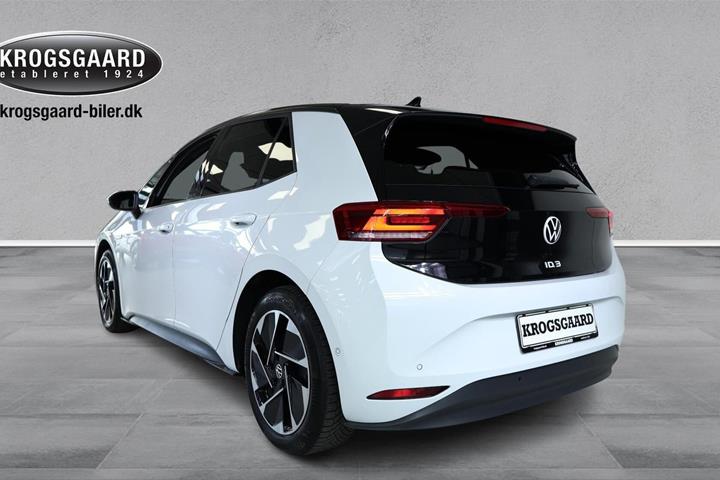 Hvid VW ID.3 fra 2023