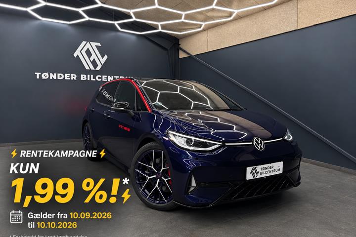 Blå VW ID.3 fra 2026