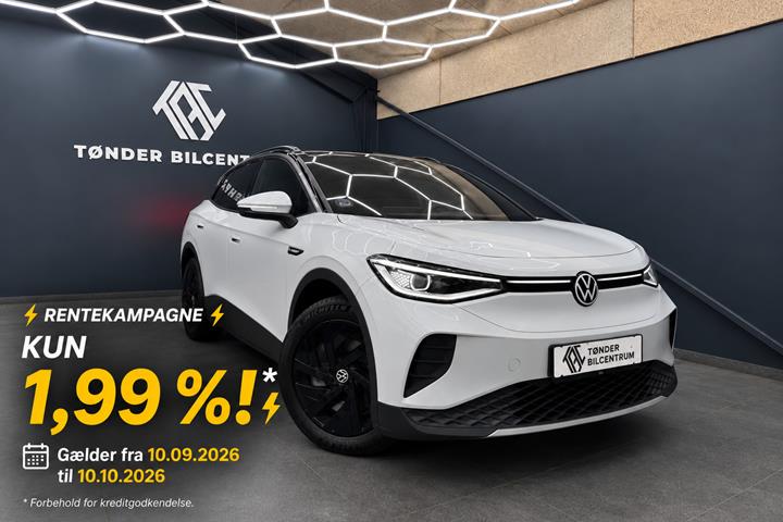 Hvid VW ID.4 fra 2022