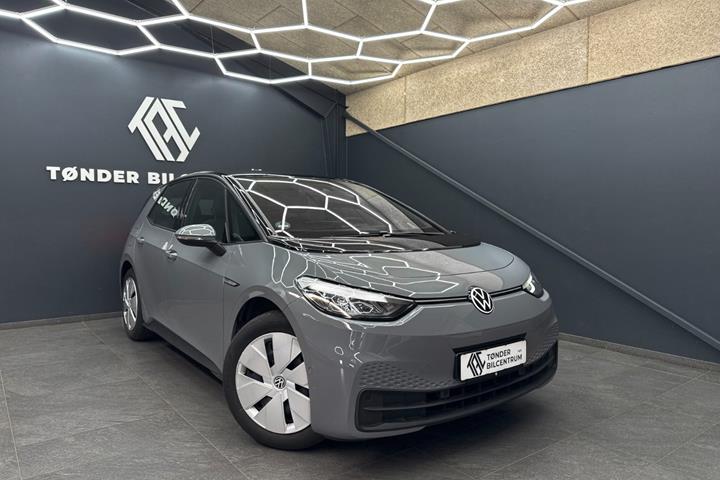 Grå VW ID.3 fra 2022