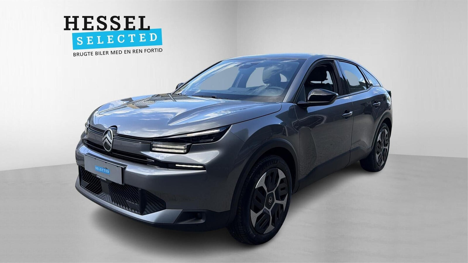 Grå Citroën ë-C4 fra 2025