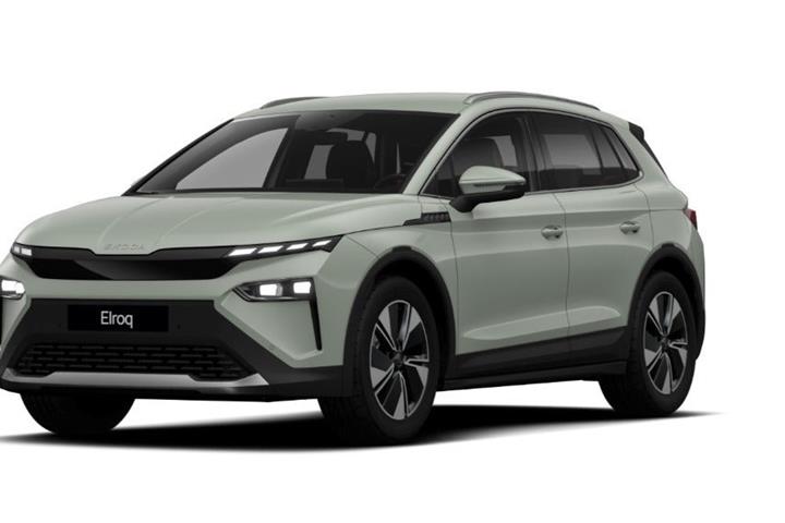 Gul Skoda Elroq fra 2025