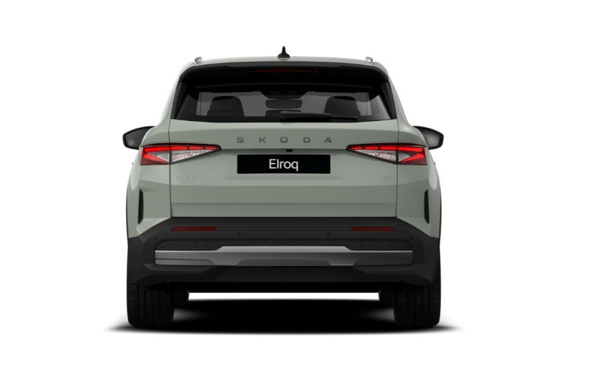 Gul Skoda Elroq fra 2025