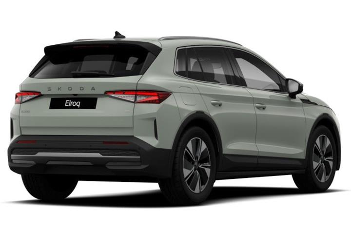 Gul Skoda Elroq fra 2025
