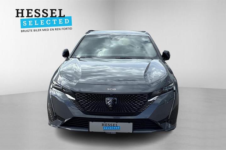 Grå Peugeot E-308 fra 2024