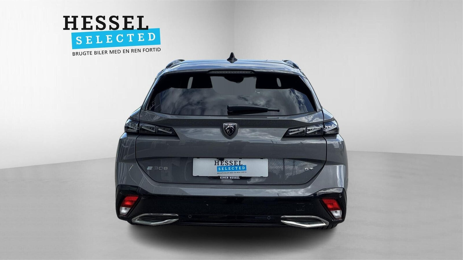Grå Peugeot E-308 fra 2024