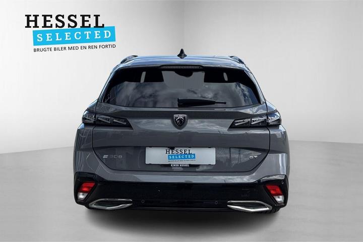 Grå Peugeot E-308 fra 2024