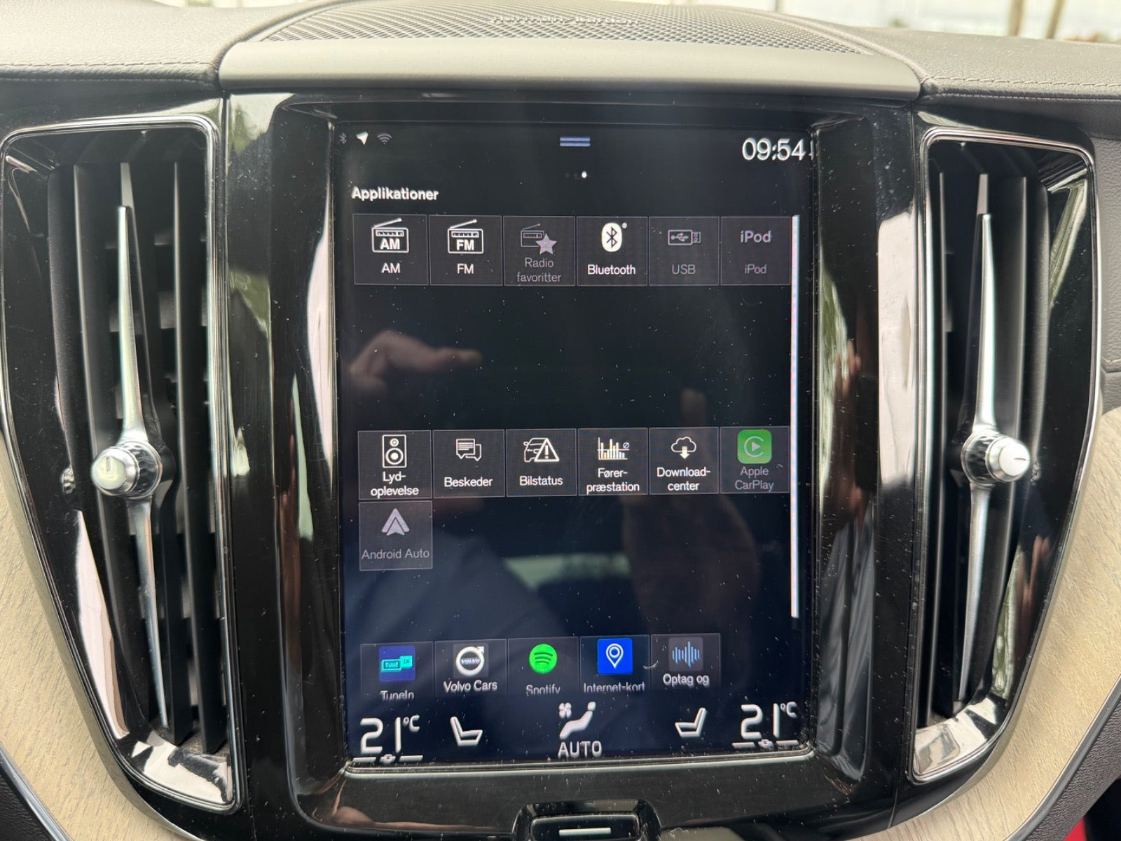 Hvid Volvo XC60 fra 2019