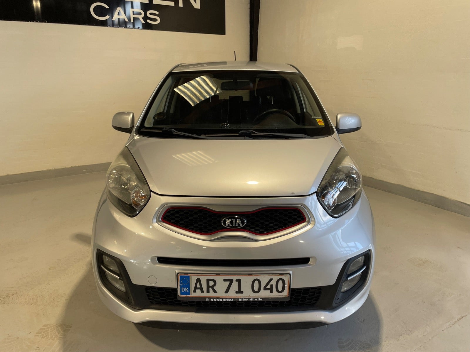 Sølv Kia Picanto fra 2015