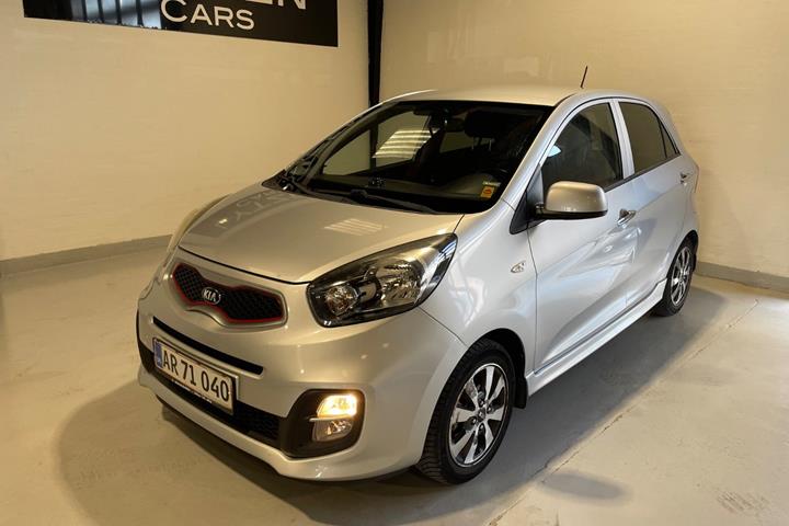 Sølv Kia Picanto fra 2015