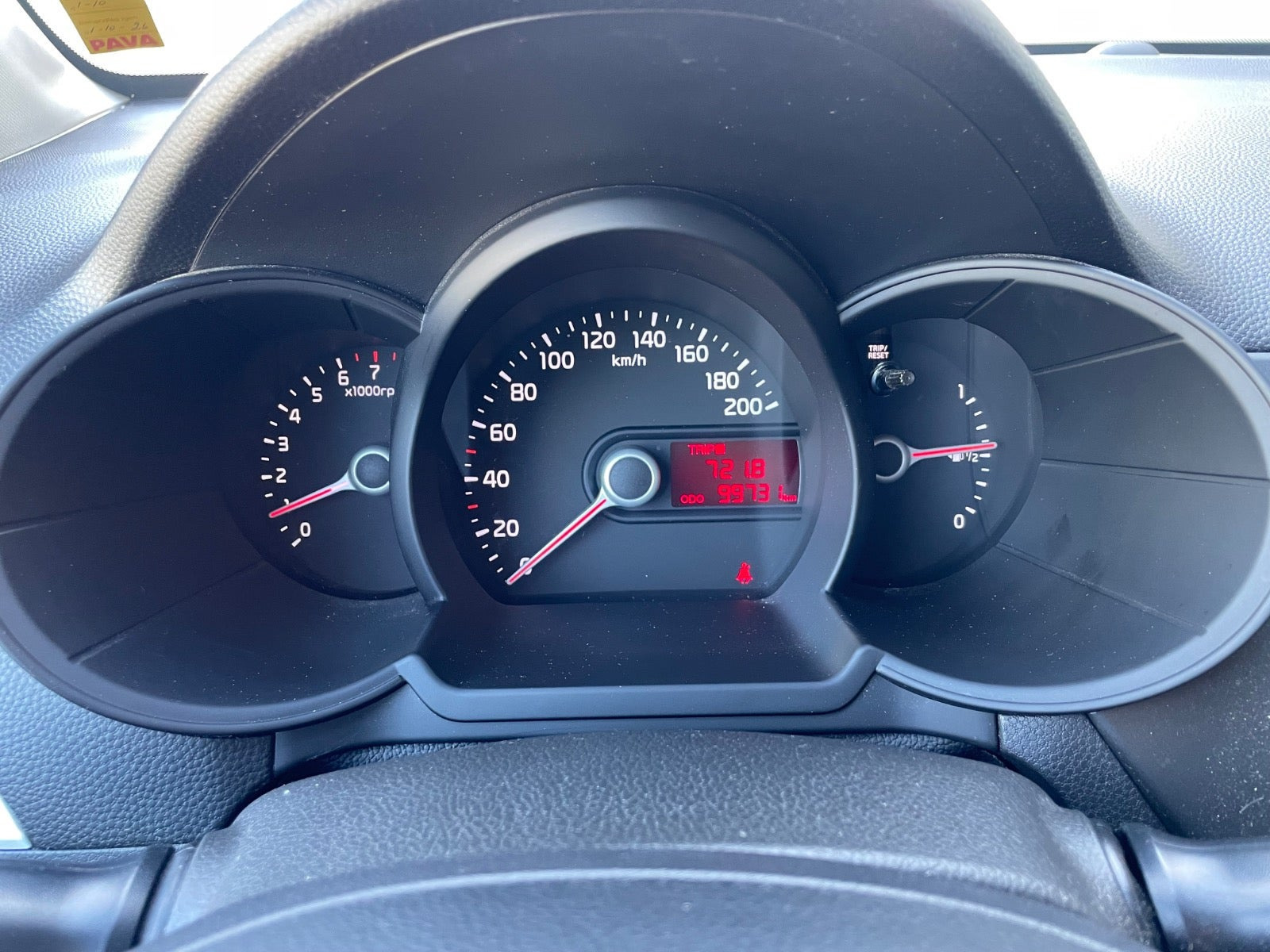 Sølv Kia Picanto fra 2015