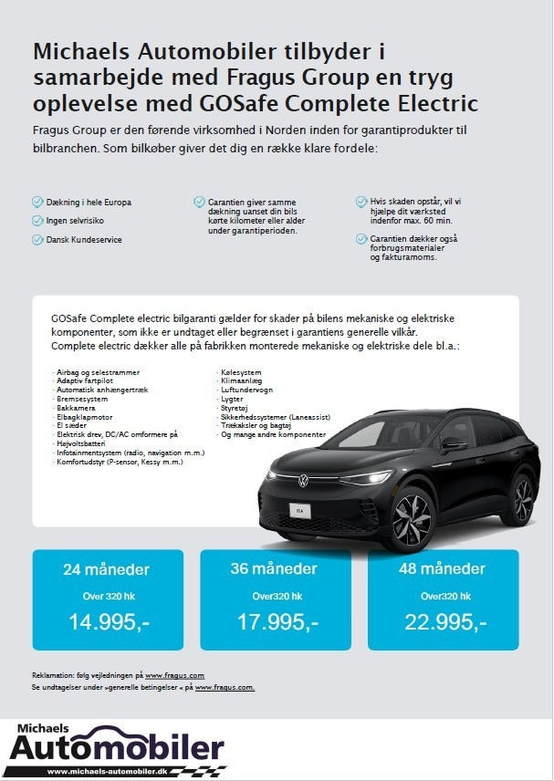 Rød VW ID.Buzz fra 2025