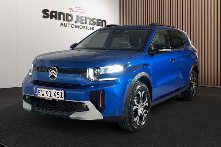 Blå Citroën e-C3 Aircross fra 2026
