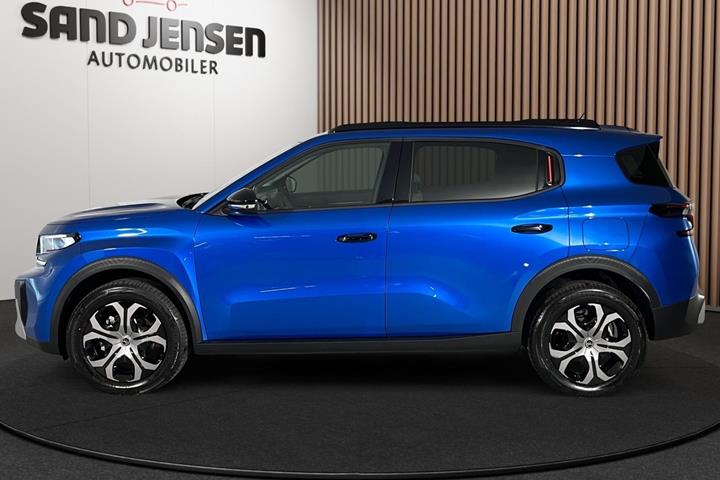 Blå Citroën e-C3 Aircross fra 2026
