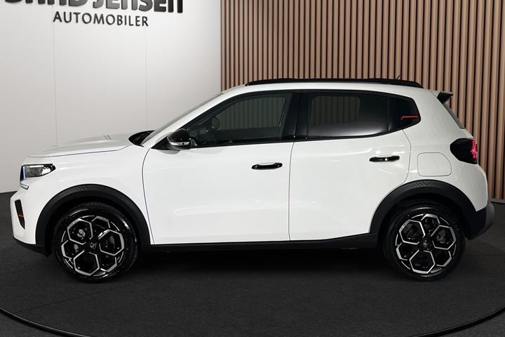 Hvid Citroën ë-C3 fra 2026
