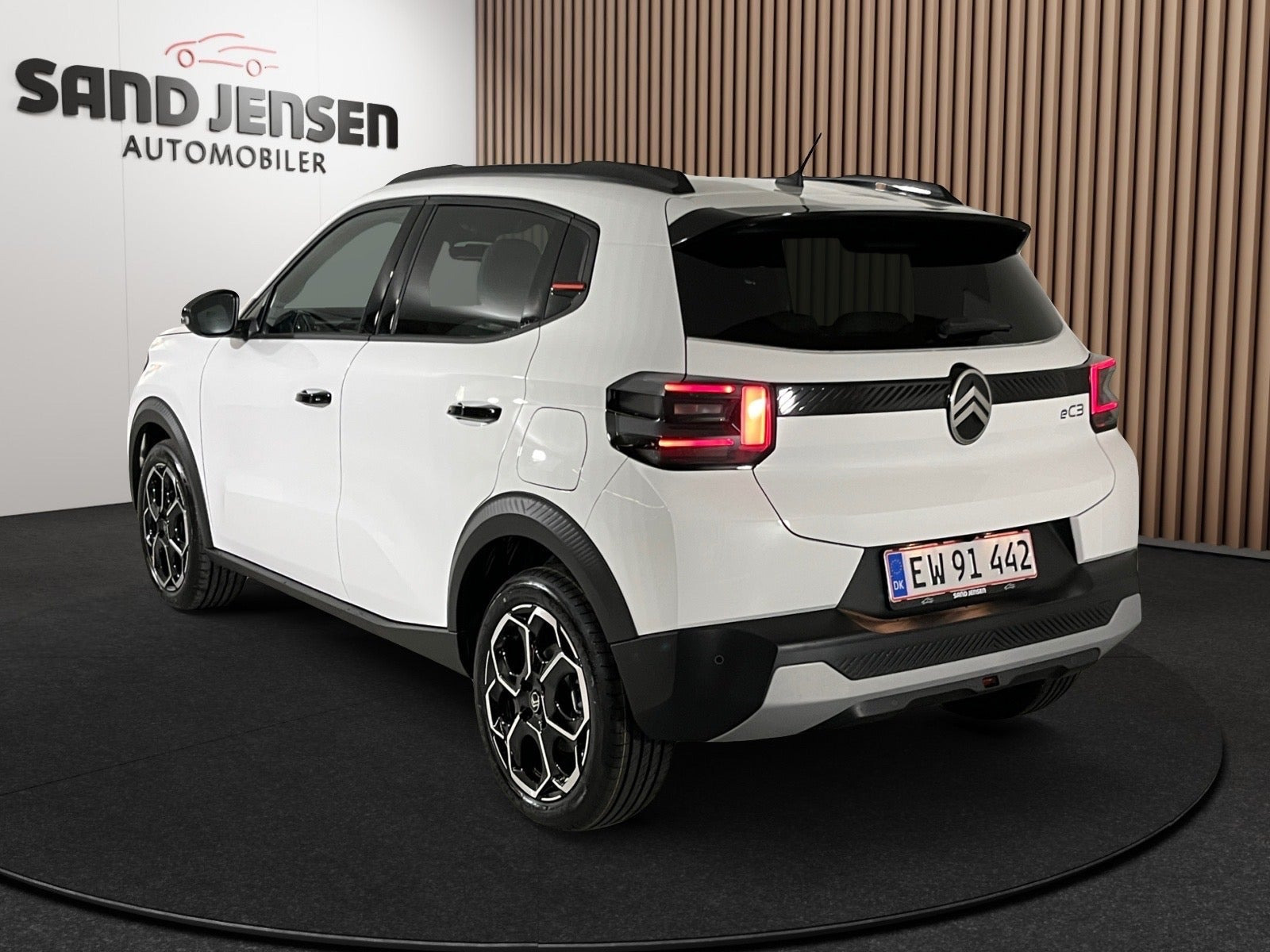 Hvid Citroën ë-C3 fra 2026