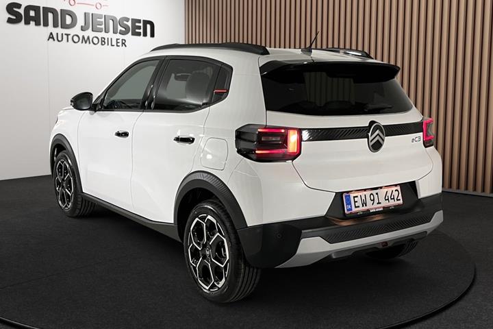 Hvid Citroën ë-C3 fra 2026