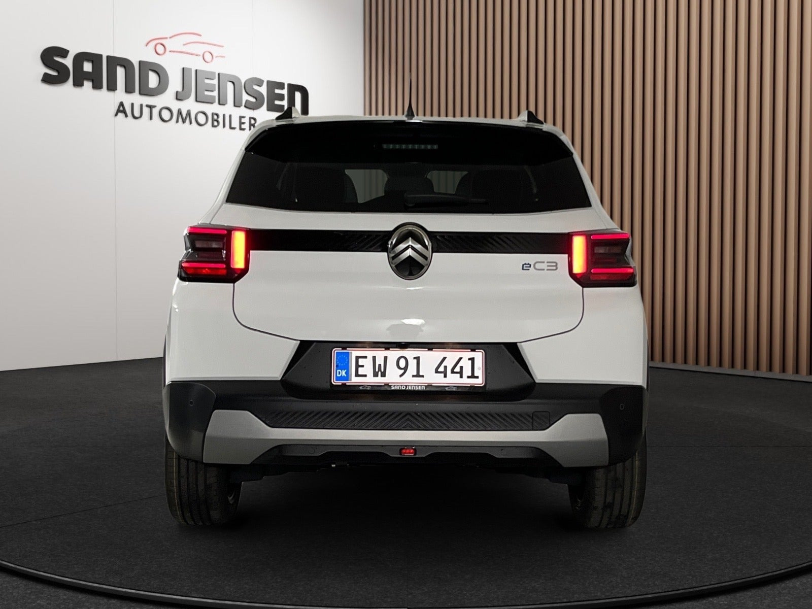 Hvid Citroën ë-C3 fra 2026