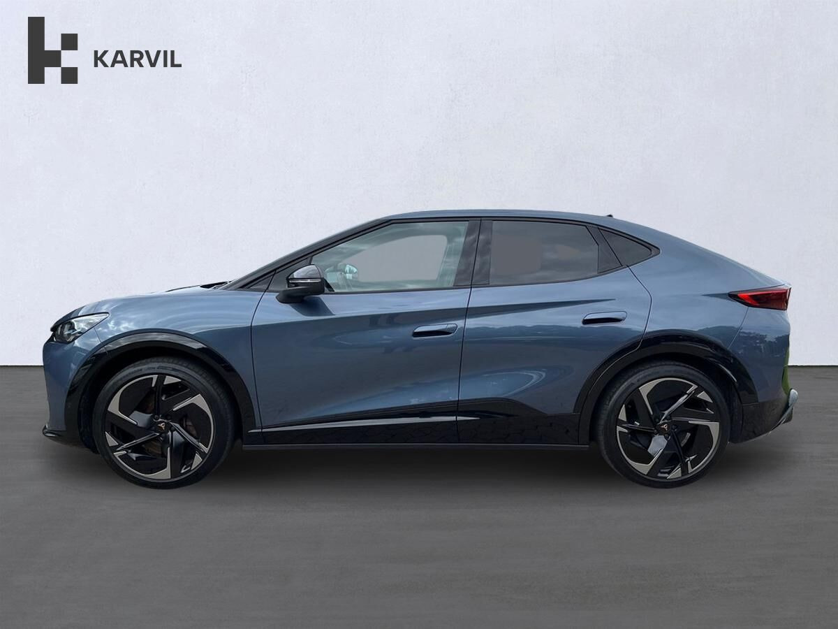 Blå Cupra Tavascan fra 2025