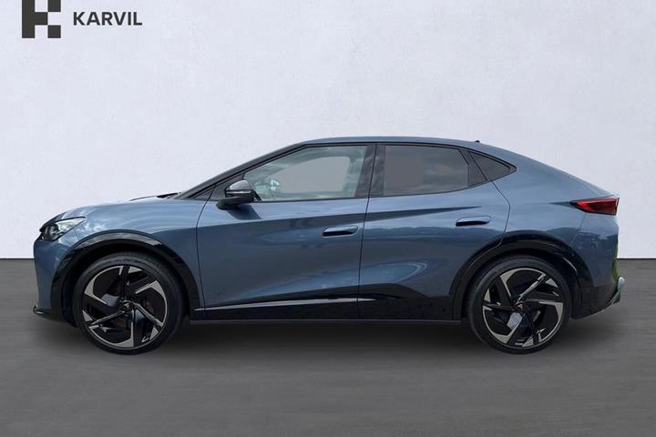 Blå Cupra Tavascan fra 2025