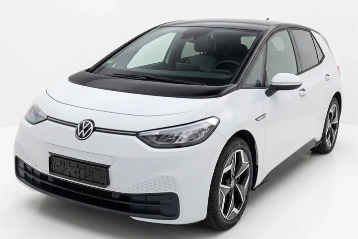 Hvid VW ID.3 fra 2021