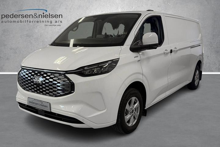 Hvid Ford E-Transit Custom fra 2026