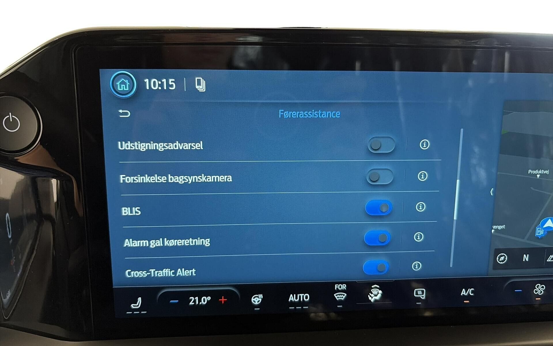 Hvid Ford E-Transit Custom fra 2026