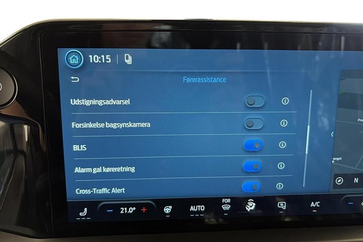 Hvid Ford E-Transit Custom fra 2026